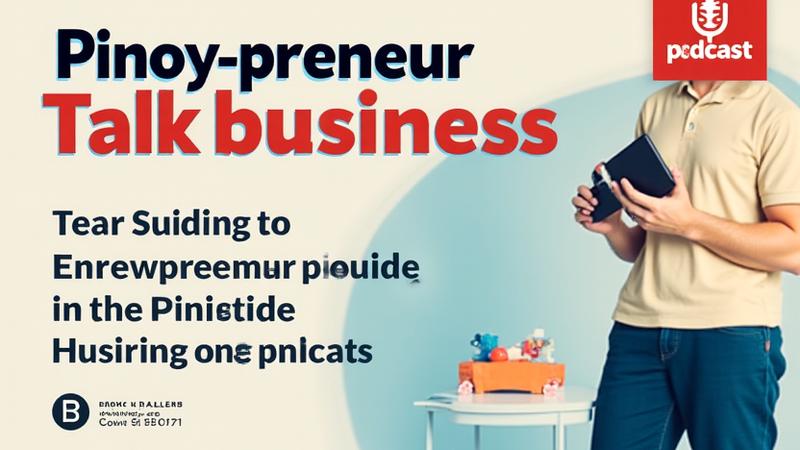 Pabalat ng Podcast ng isang Business Podcast